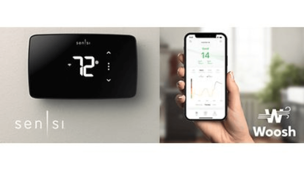 Copeland’s Sensi™ Smart Thermostats Now Integrated With Woosh Smart Air Filtration Solution