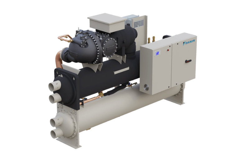 Daikin introduce new Chiller series, WWV water-cooled screw chiller uses low-GWP R-513A refrigerant