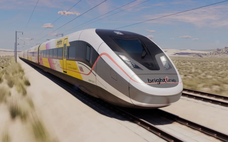 American Pioneer 220, Copyright Brightline West-Siemens Mobility to establish America’s first high-speed rail production facility in Horseheads