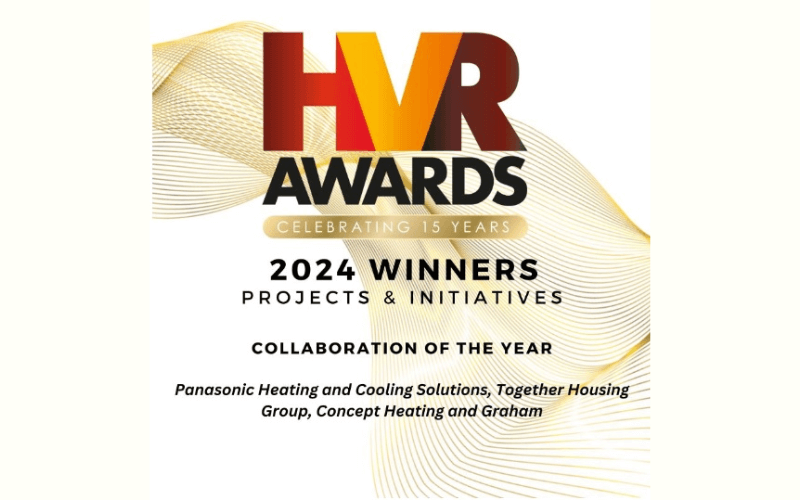 Panasonic Success with Win at the HVR Awards 2024