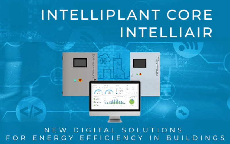 INTELLIPLANT CORE and INTELLIAIR are the two new standard solutions born from Clivet experience in managing hydronic and air systems