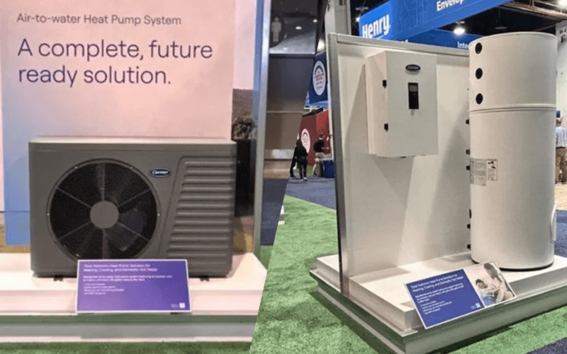 Carrier Introduces Domestic Hot Water Air-to-Water Heat Pump