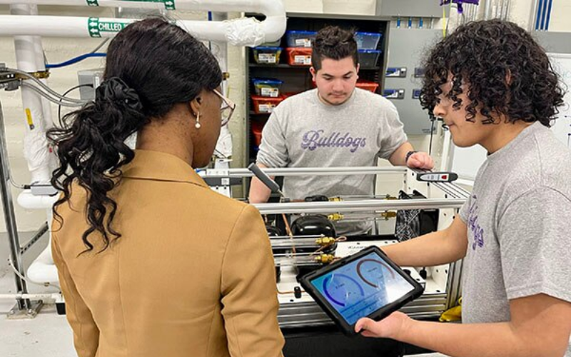 Waukegan High School and Johnson Controls prepare future workforce with new HVAC lab