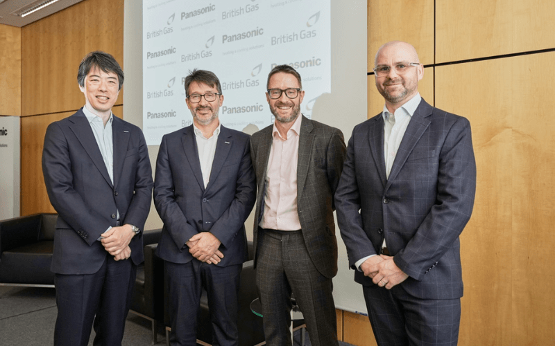 Panasonic Partners with British Gas to Provide Service & Maintenance for Panasonic Aquarea Air Source Heat Pumps